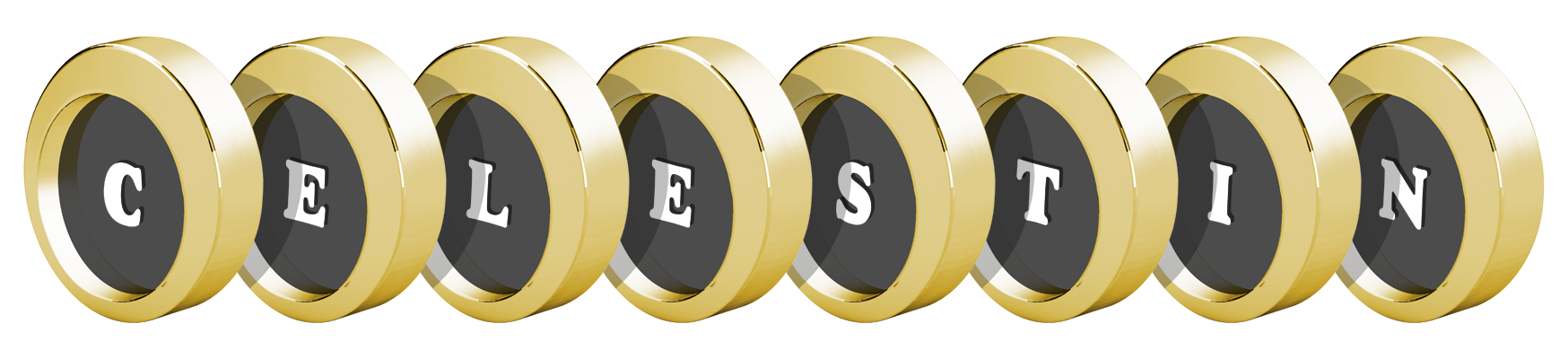 Celestin gold logo