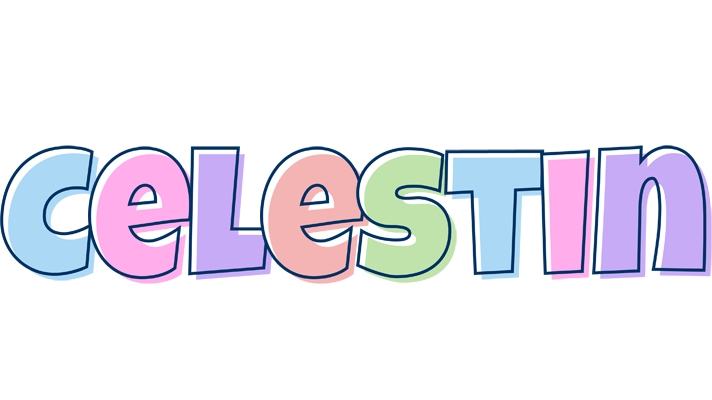 Celestin pastel logo