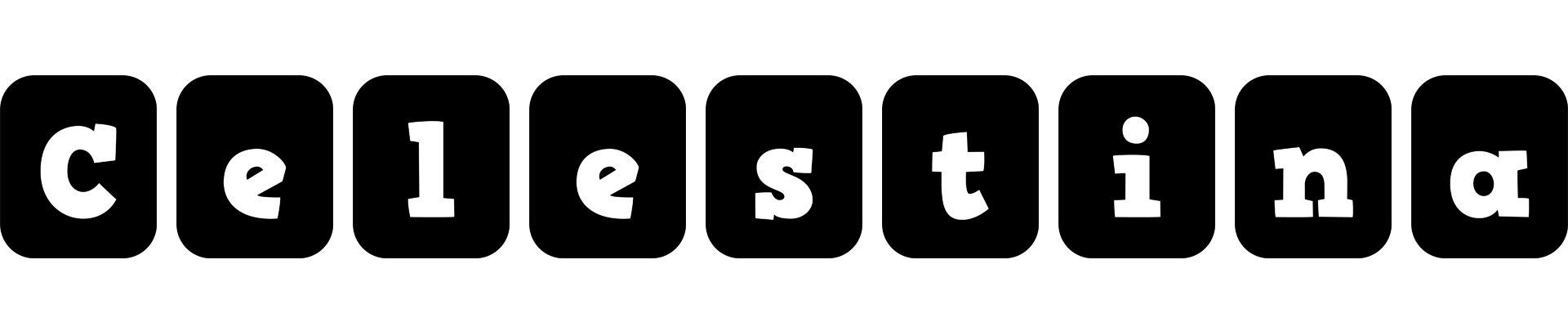 Celestina box logo