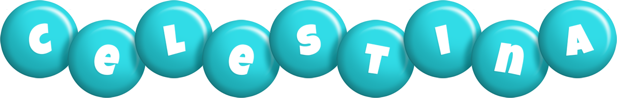 Celestina candy-azur logo