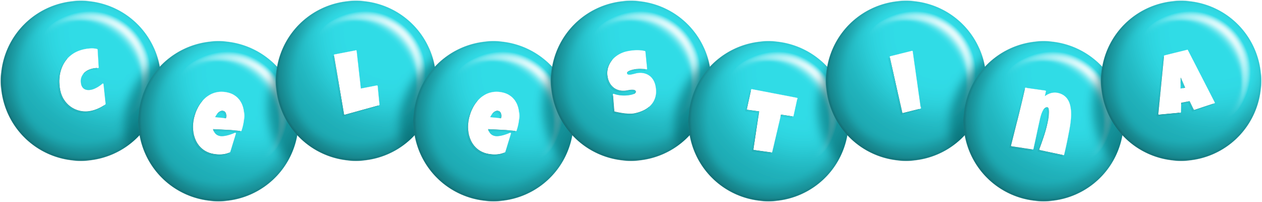 Celestina candy-azur logo