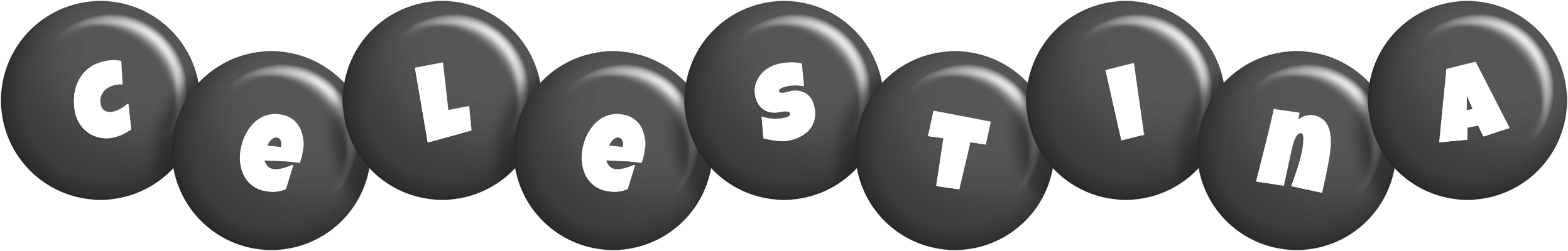 Celestina candy-black logo