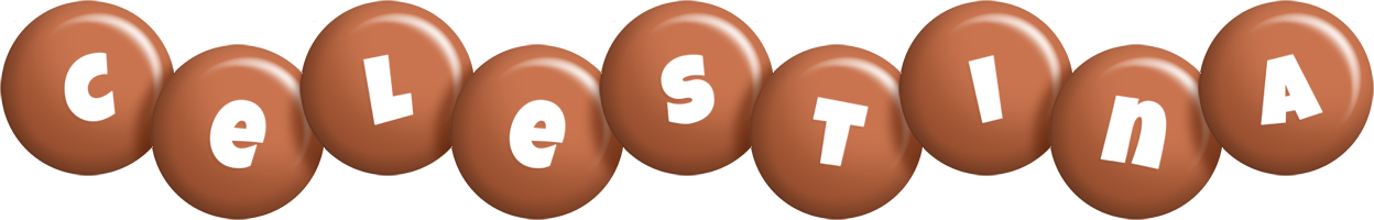 Celestina candy-brown logo