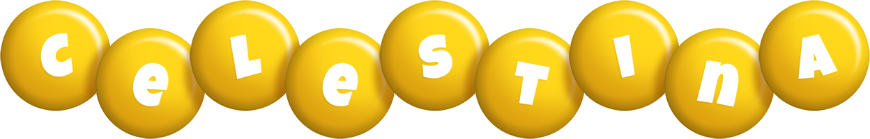 Celestina candy-yellow logo