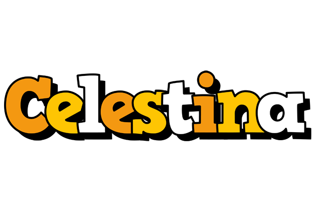 Celestina cartoon logo
