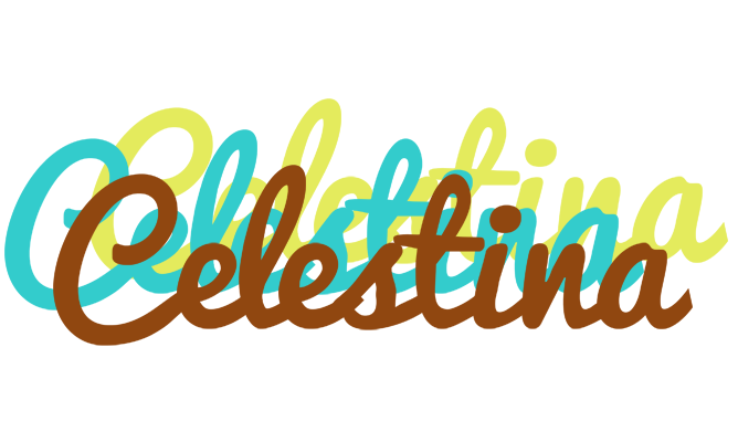 Celestina cupcake logo