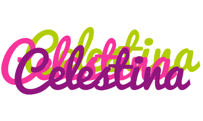 Celestina flowers logo