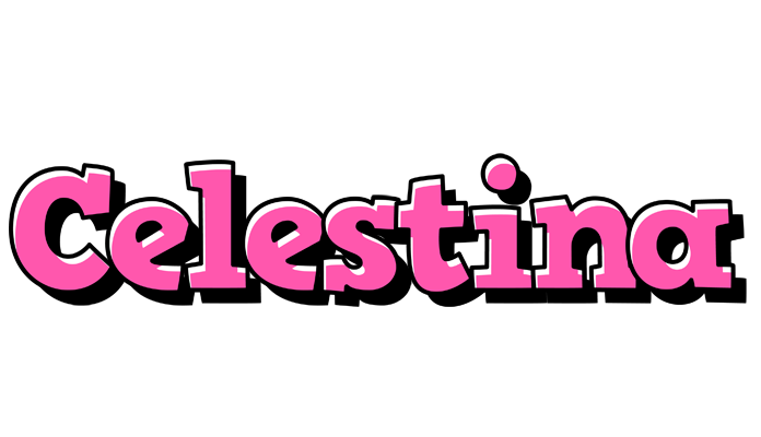 Celestina girlish logo