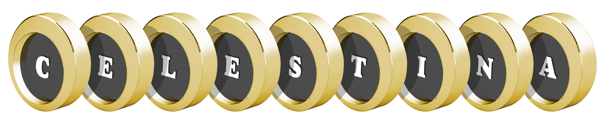 Celestina gold logo