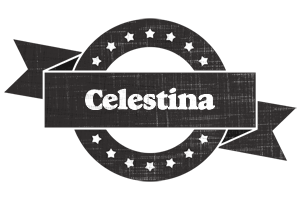 Celestina grunge logo