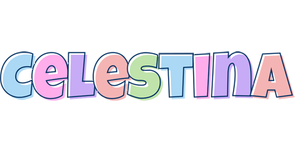 Celestina pastel logo