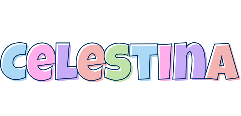 Celestina pastel logo