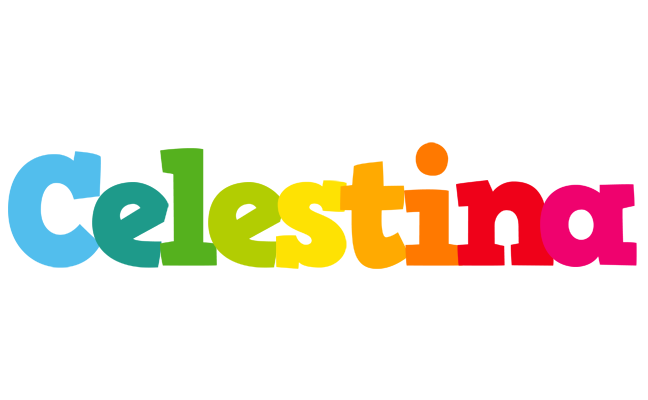 Celestina rainbows logo