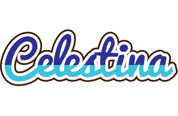 Celestina raining logo