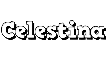 Celestina snowing logo