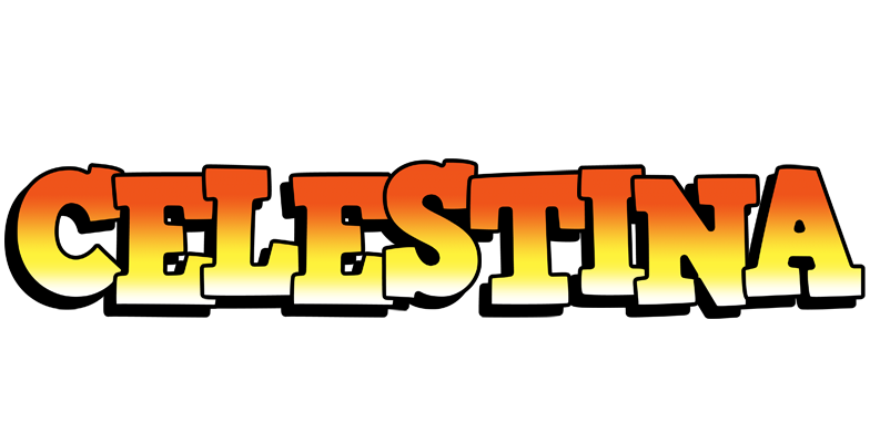 Celestina sunset logo