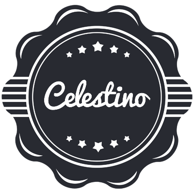 Celestino badge logo