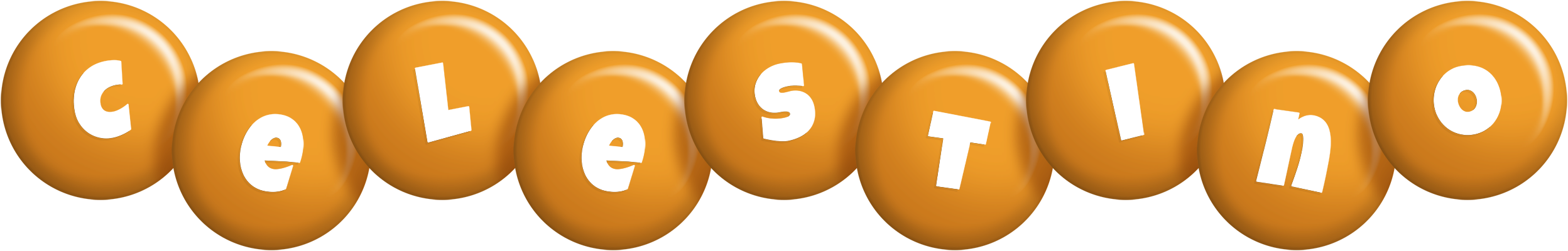 Celestino candy-orange logo