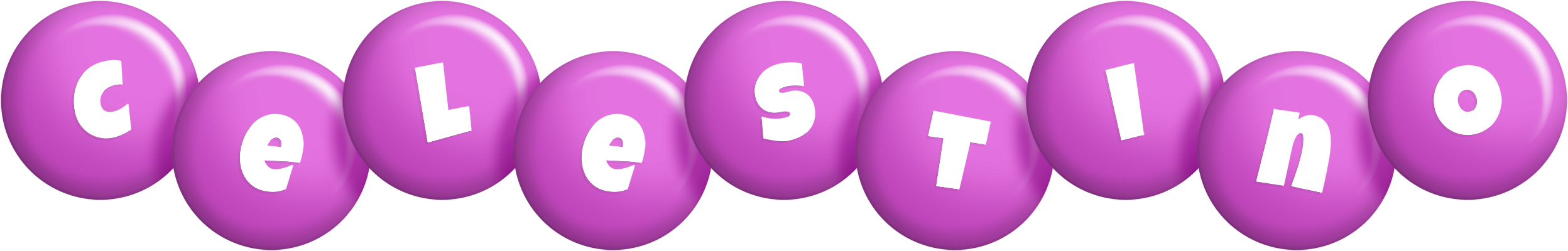 Celestino candy-purple logo