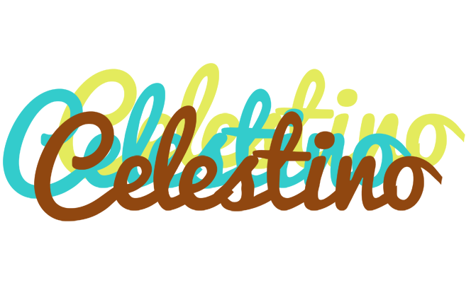 Celestino cupcake logo