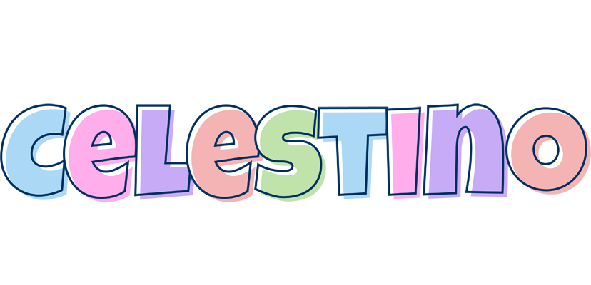Celestino pastel logo
