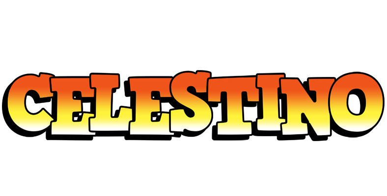 Celestino sunset logo