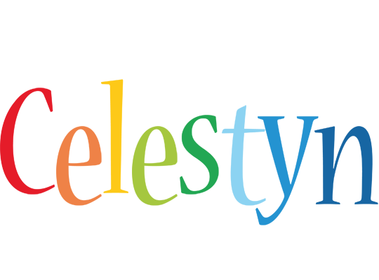 Celestyn birthday logo