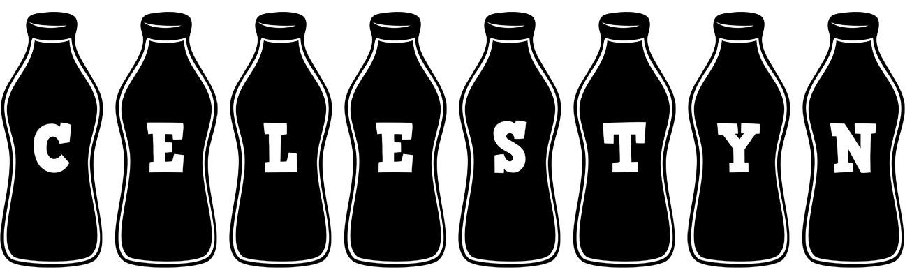 Celestyn bottle logo