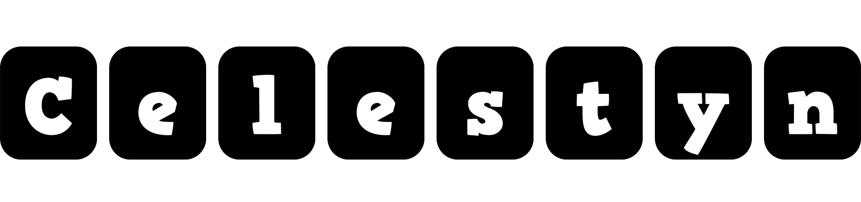Celestyn box logo