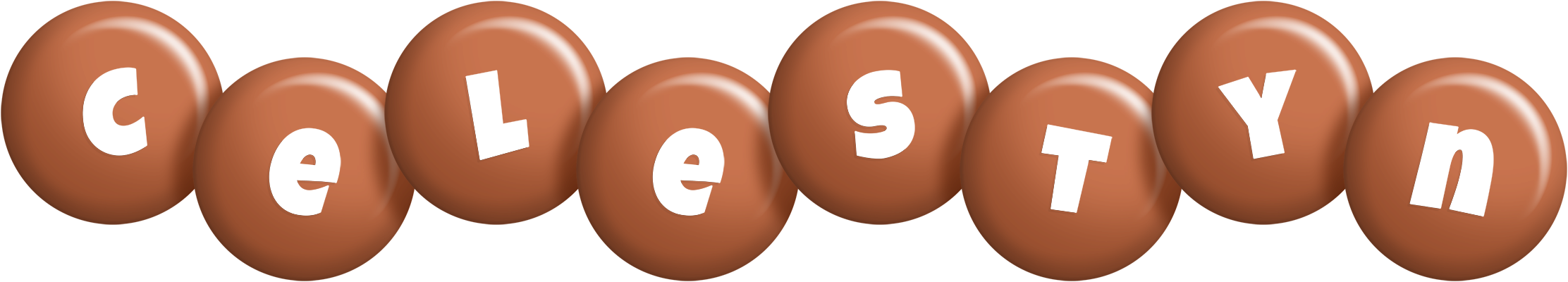 Celestyn candy-brown logo