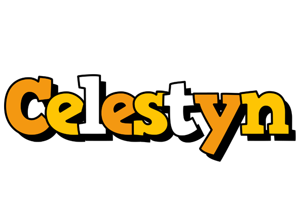 Celestyn cartoon logo