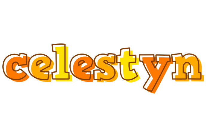 Celestyn desert logo
