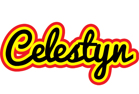 Celestyn flaming logo