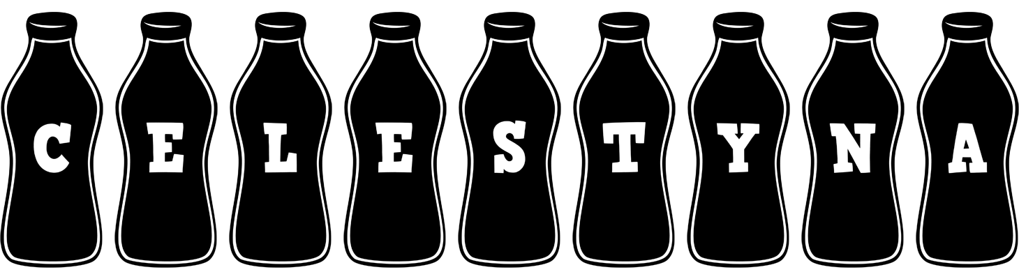 Celestyna bottle logo