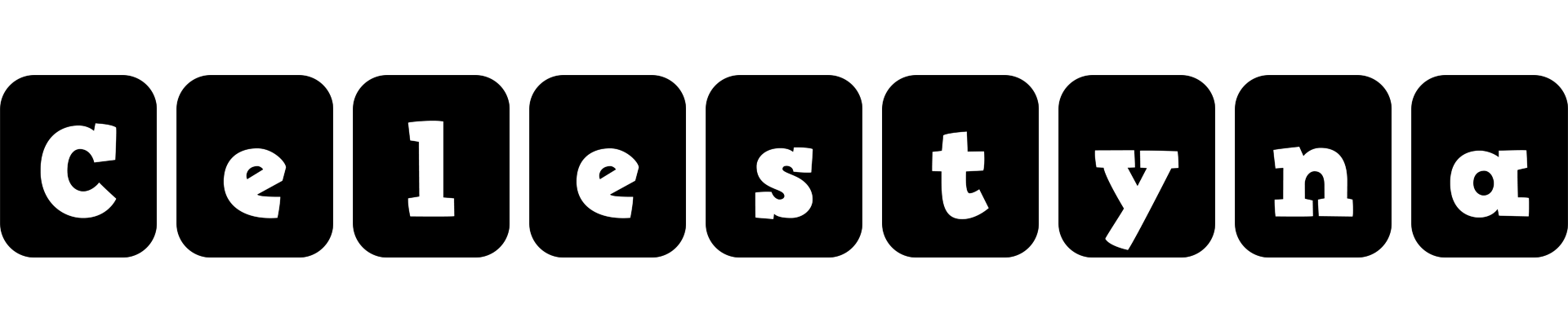 Celestyna box logo