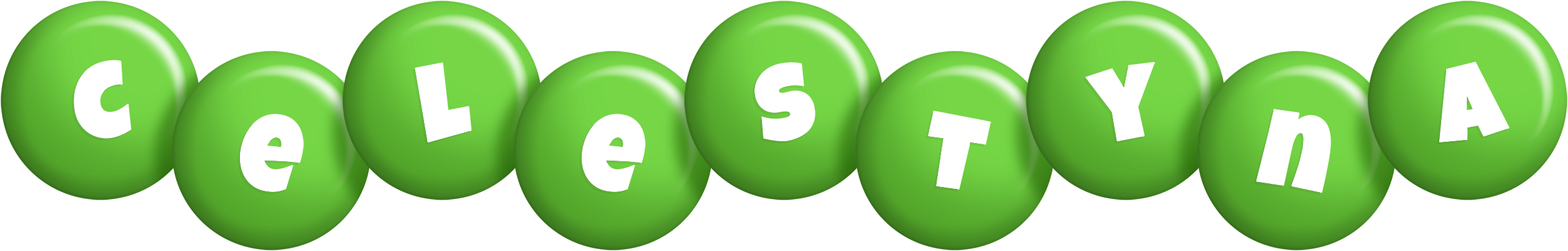 Celestyna candy-green logo