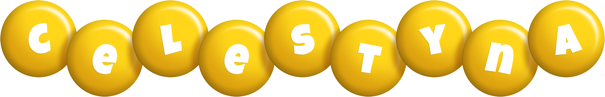 Celestyna candy-yellow logo