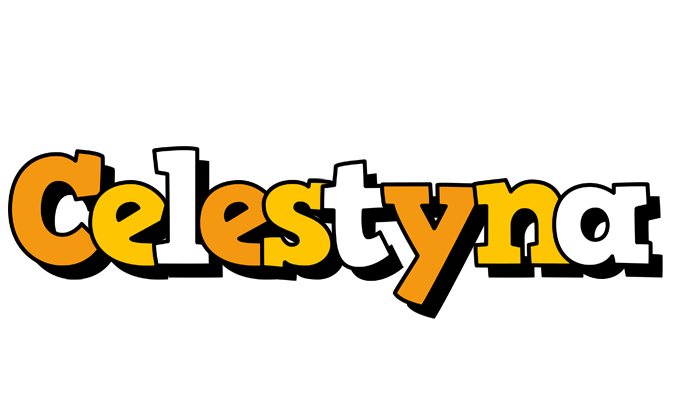 Celestyna cartoon logo
