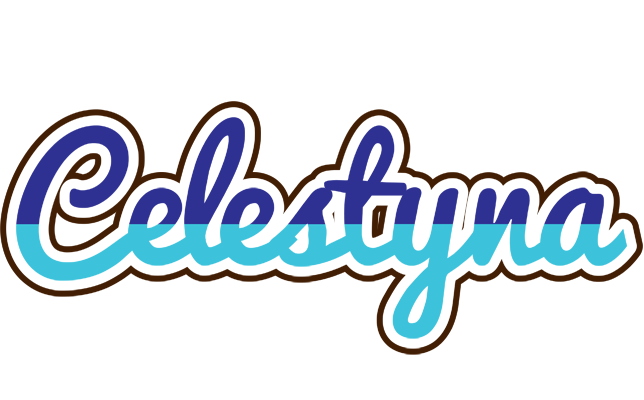 Celestyna raining logo