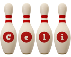 Celi bowling-pin logo