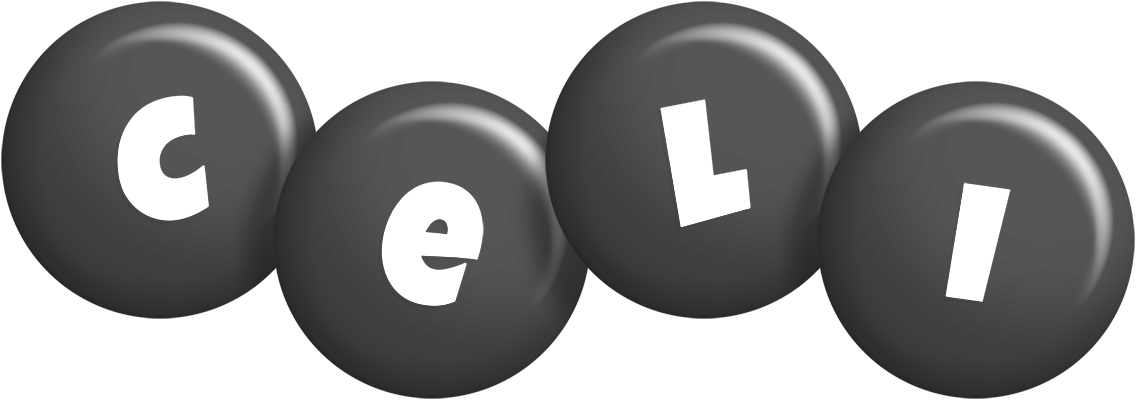 Celi candy-black logo