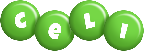 Celi candy-green logo