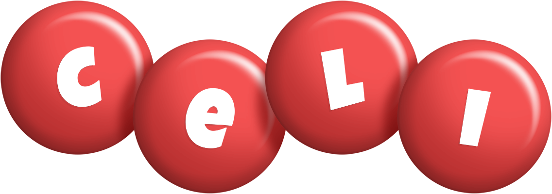 Celi candy-red logo