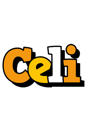 Celi cartoon logo