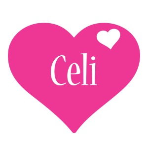 Celi love-heart logo