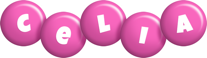 Celia candy-pink logo