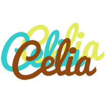 Celia cupcake logo