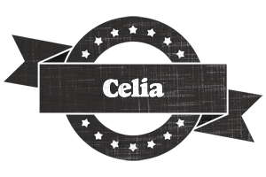 Celia grunge logo