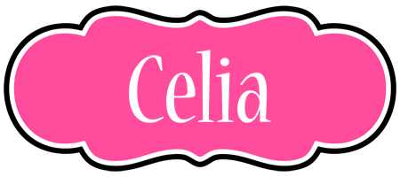 Celia invitation logo