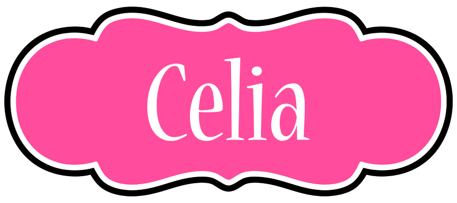 Celia invitation logo